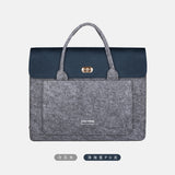 羊毛氈轉扣立體袋