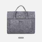 羊毛氈轉扣立體袋