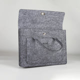 羊毛氈轉扣立體袋