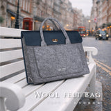 羊毛氈轉扣立體袋
