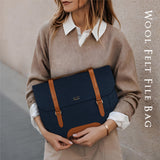 經典英式風羊毛氈合約包