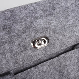 羊毛氈轉扣立體袋