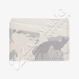 水洗牛皮 喵咪剪影 多功能卡套