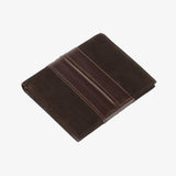 優質雙皮革短夾