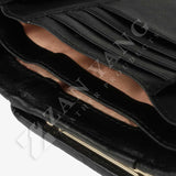 格菱紋精緻短夾