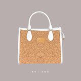 皮革滾邊托特提袋_立體袋