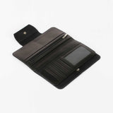 經典黑雙層長夾