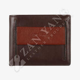 雙拚色精品短夾