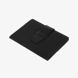 玄色穿式舌袋護照夾