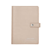 柔和綠活頁商務工商日誌/筆記本