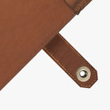 優雅氣質的亞麻布紋工商日誌/筆記本