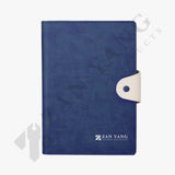 皮革壓扣工商日誌／筆記本