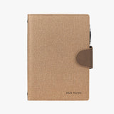 簡約穩重扣帶款工商日誌／筆記本