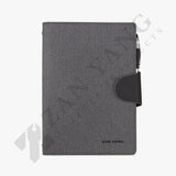 簡約穩重扣帶款工商日誌／筆記本