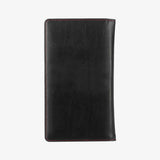 交叉線條設計工商日誌，進口仿PU皮紋、低調奢華、烙印、雙色包邊、背面