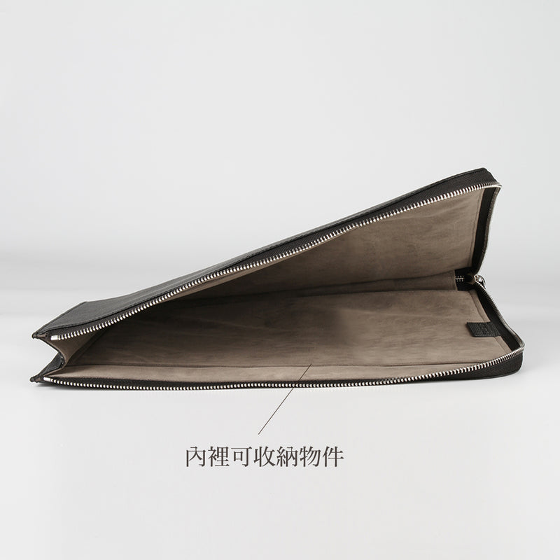 高級皮革電腦收納包
