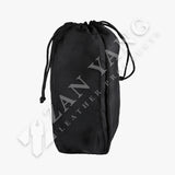 黑色十字底部布束口袋