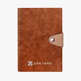 皮革併料拼貼工商日誌/筆記本