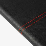 經典格紋精裝工商日誌，簡約造型、工藝設計，紅色縫線