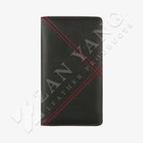 交叉線條設計工商日誌，交叉紋路包邊設計、烙印、雙色包邊