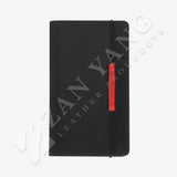 黑色滌綸封套工商日誌/筆記本