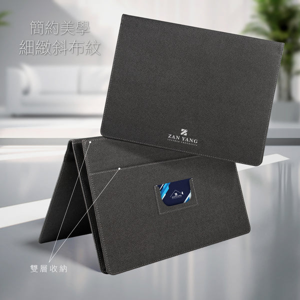 斜布紋單層文件收納風琴夾