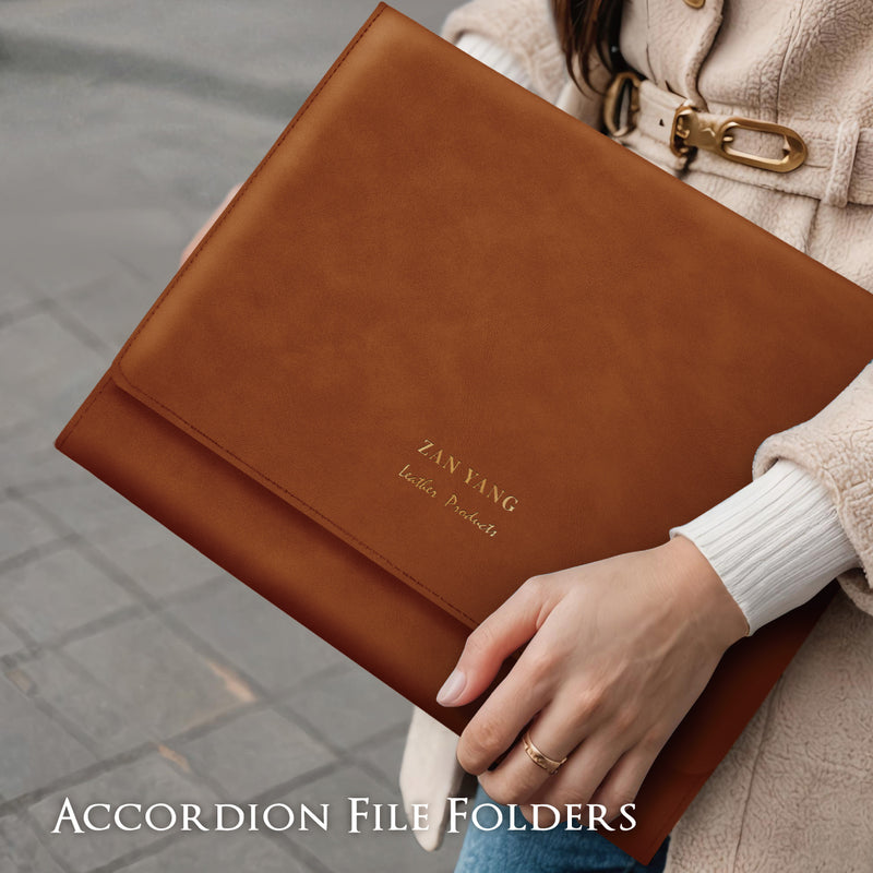 時尚多功能商務風琴夾