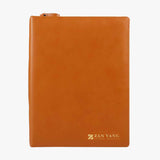 金茶菊真皮手提交屋包