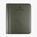 墨玉綠質感拉鍊交屋包