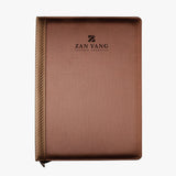 織紋書背拉鍊交屋包