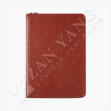 微醺復古拉鍊交屋包，Logo烙印、壓印、立體資料袋、多扣環、名片袋、拉鍊