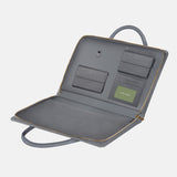 馬皮紋提把拉鍊交屋包