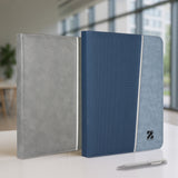 編織皮革併料拉鍊交屋包