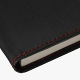 西裝黑奢華工商日誌，燙銀、多功能收納卡夾