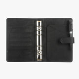 不規則的鋸齒線條 前衛設計 仿皮革質感 帶點舊式復古 完整的攤平 讓您書寫方便