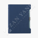 個性造型活頁工商日誌，多功能內側口袋、筆套、名片袋