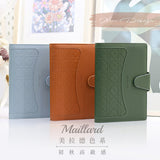 菱格紋美拉德色系工商日誌-筆記本