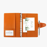 菱格紋美拉德色系工商日誌-筆記本