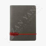 商務亮眼鬆緊帶活頁工商日誌，正面