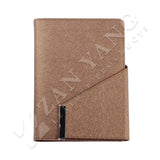 斜式造型三折活頁工商日誌