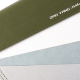 展現個性風格工商日誌，進口PU皮紋、筆插、多功能內側口袋、磁吸式五金書扣。