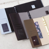 水洗牛皮紙工商日誌，多色可選、水洗牛皮紙、進口羊毛氈皮紋、多功能內置口袋。