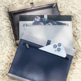 水洗牛皮紙工商日誌，水洗牛皮紙、進口羊毛氈皮紋、多功能內置口袋。