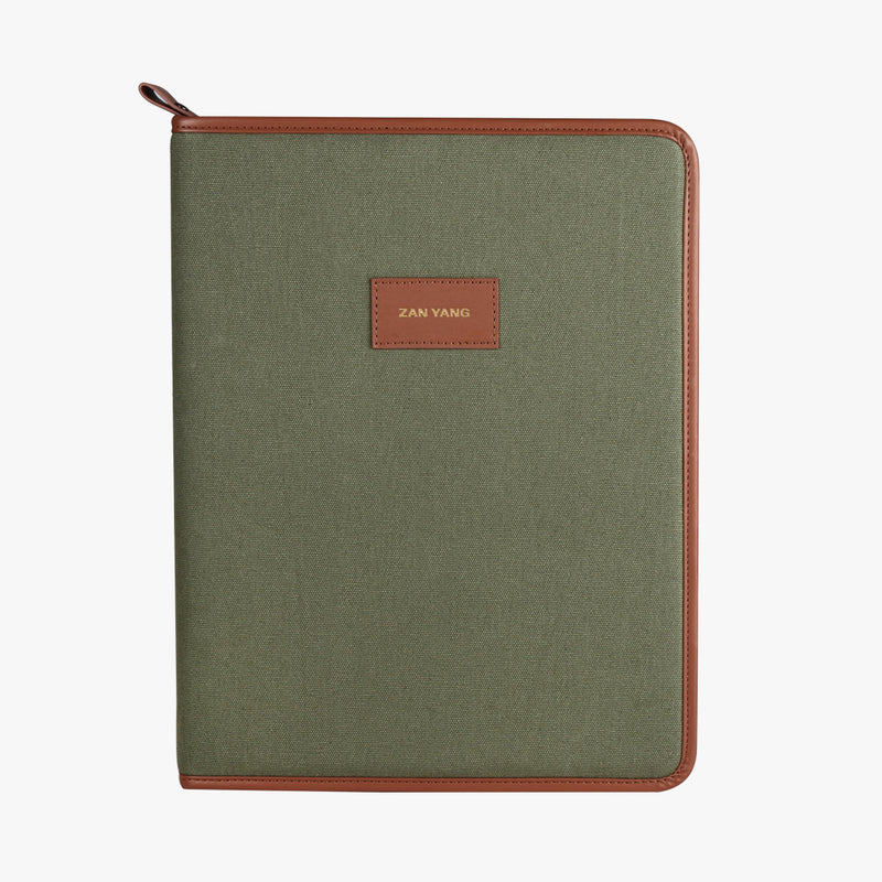 帆布拉鍊工商日誌/筆記本