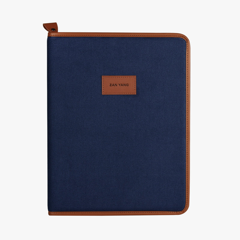 帆布拉鍊工商日誌/筆記本