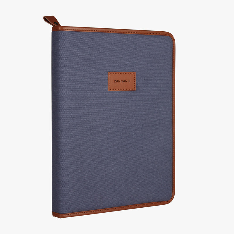 帆布拉鍊工商日誌/筆記本