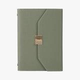 莫蘭迪配色工商日誌，焦糖棕、內層柔滑 PU皮紋、進口PU荔枝皮紋、筆插。