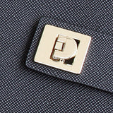 輕奢簡約工商日誌，多色可選、小巧精緻、進口PU荔枝皮紋、質感五金書扣。