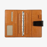 深咖色大理石紋工商日誌，筆插、烙印、多功能收納袋、名片夾、開窗名片，平攤