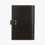 輕巧便利扣帶款工商日誌，平攤，多功能收納、六孔夾具